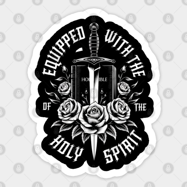 Armor of God: Sword Edition Sticker by Rox
