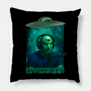 Joe Rogan Quote Pillow