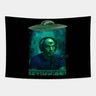 Joe Rogan Quote Tapestry
