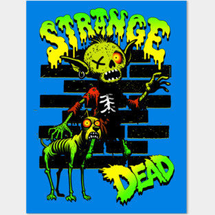 Neon Zombie Freak Show Posters and Art