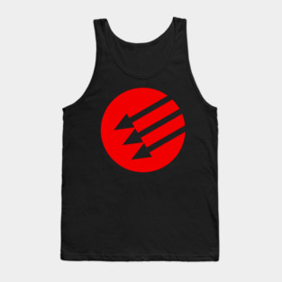 Anti Fascist Three Arrows Iron Front Tank Top
