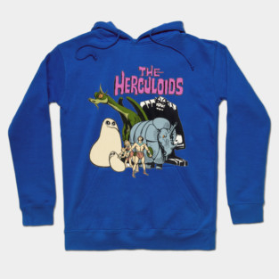 THE HERCULOIDS VINTAGE 1960s ARTWORK Hoodie