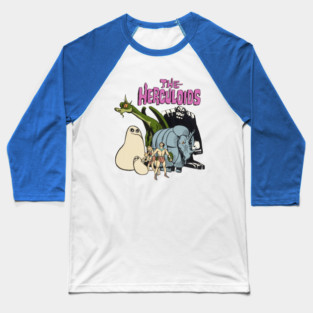 THE HERCULOIDS VINTAGE 1960s ARTWORK Baseball T-Shirt