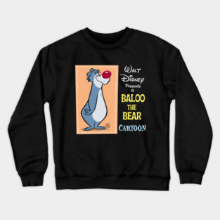 BALOO THE BEAR FROM THE JUNGLE BOOK Crewneck Sweatshirt