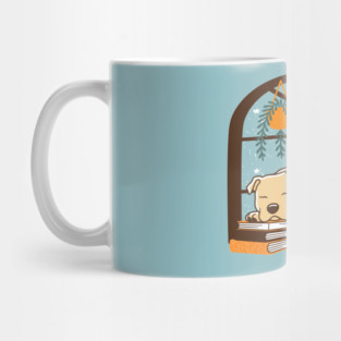 Sleepy Pit Bull Terrier Mug
