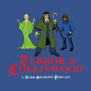 Terror at Collinwood - Cartoon Dark Shadows - Barnabas, Angelique, Quentin - designed by Eric Marshall T-Shirt