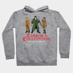 Terror at Collinwood - Cartoon Dark Shadows - Barnabas, Julia, Willie - designed by Eric Marshall Hoodie
