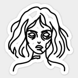Zombie Doodle Sticker