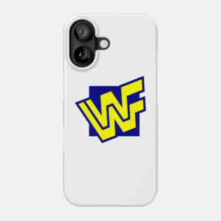 W.W.F. 90s block logo Phone Case