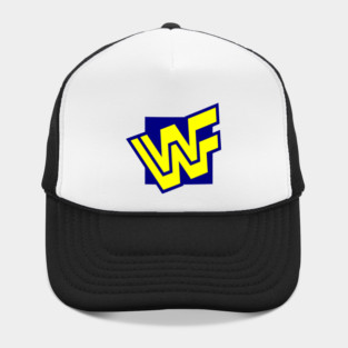 W.W.F. 90s block logo Hat