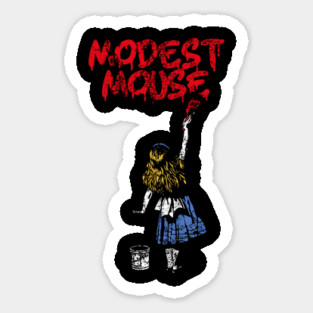 modest vintage Sticker