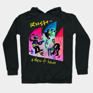 A Show of Hands Rush Band Album Hoodie