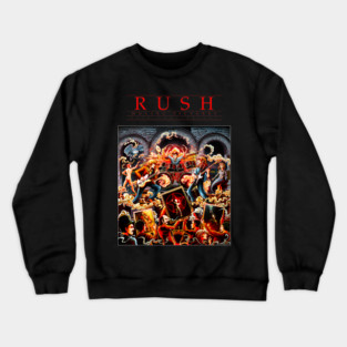 Moving Pictures Rush Band Logo Crewneck Sweatshirt