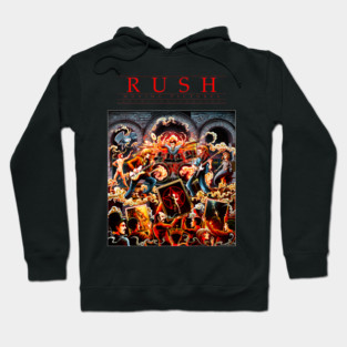 Moving Pictures Rush Band Logo Hoodie