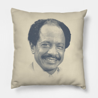 george jefferson the jeffersons vintage Pillow