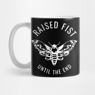 Raised Fist Band Mug