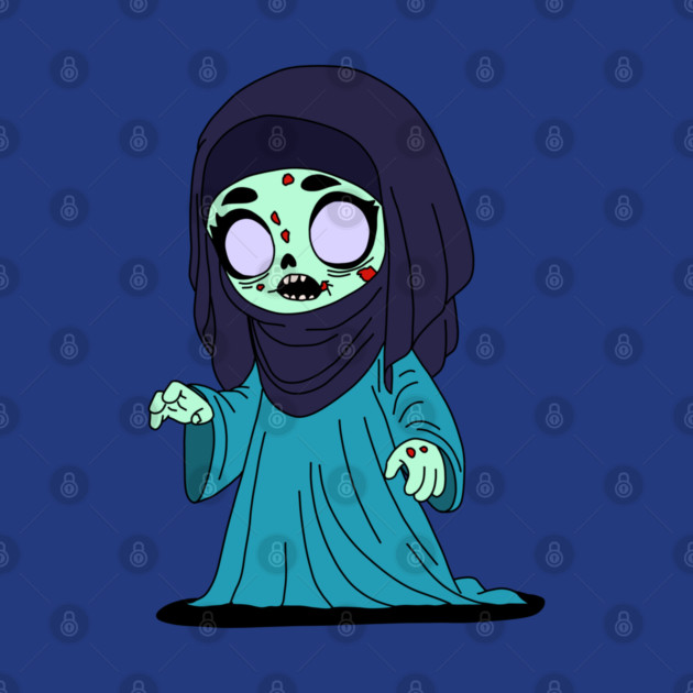 Cute Saudi Arabian Zombie by H. R. Sinclair