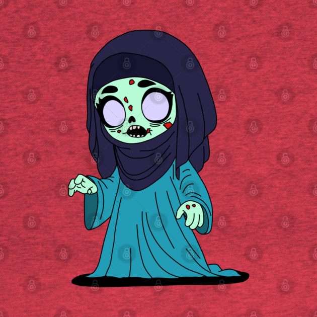 Cute Saudi Arabian Zombie by H. R. Sinclair