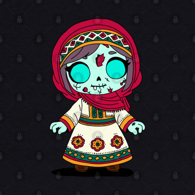 Cute Tajikistani Zombie by H. R. Sinclair