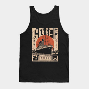 Titanic Grief Poster - Emotional Vintage Maritime Art Tank Top