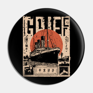 Titanic Grief Poster - Emotional Vintage Maritime Art Pin