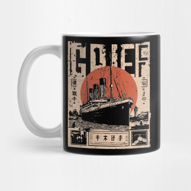 Titanic Grief Poster - Emotional Vintage Maritime Art by TuncGK