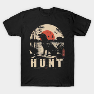 Life is Hunt Labrador Poster - Vintage Survival and Nature Art T-Shirt