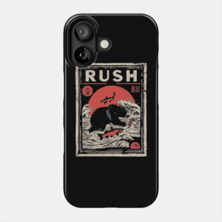 Salmon Rush Poster - Nature's Journey Vintage Wildlife Art Phone Case