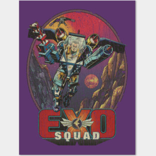 Exosquad 1993 Posters and Art