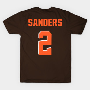 Sanders Jersey - Printed on back T-Shirt