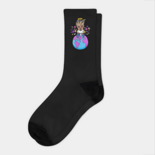Flowers Juice Wrld Purples Socks