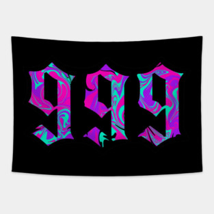 graffity 999 juice wrld logo Tapestry