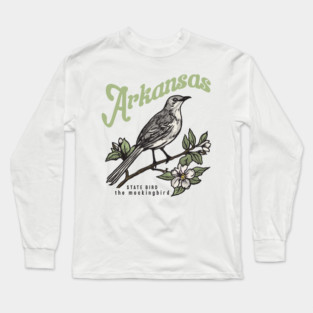 Arkansas State Bird Long Sleeve T-Shirt