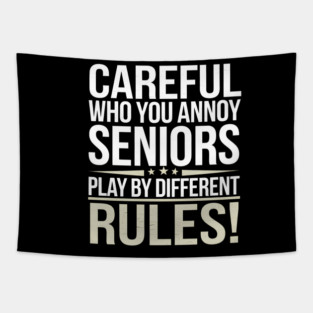 Careful Who You Annoy Tapestry