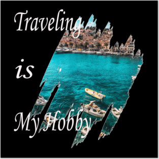 t shirt traveling cute Posters and Art