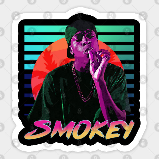 Neon Dream Series - Smokey Sticker by Tv Moments