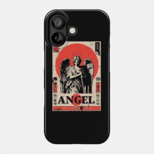 Guardian Angel Poster - Vintage Spiritual Protection Artwork Phone Case