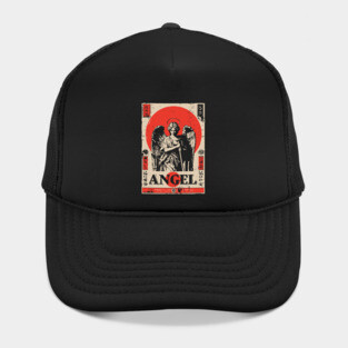 Guardian Angel Poster - Vintage Spiritual Protection Artwork Hat