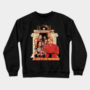 Wrestlemania 9 Crewneck Sweatshirt