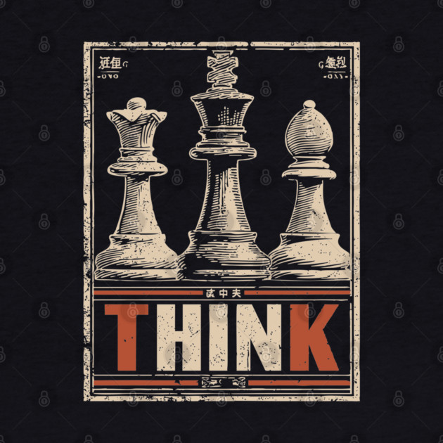 Chess Strategy Poster - Vintage Intellectual Battle Artwork by TuncGK