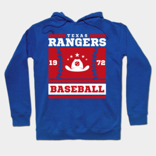 Texas Rangers 1972 Baseball Varsity Hoodie