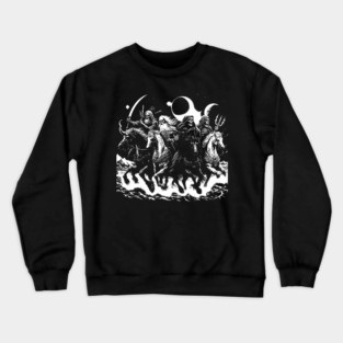 Four horsemen of Apocalypse Crewneck Sweatshirt