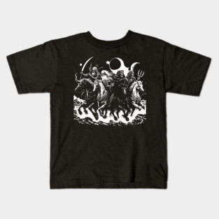 Four horsemen of Apocalypse Kids T-Shirt