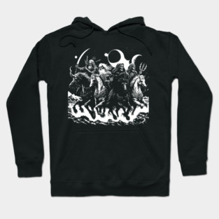 Four horsemen of Apocalypse Hoodie