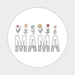 Floral Mama Magnet