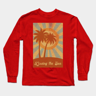 Palm Trees Kissing the Sun Long Sleeve T-Shirt