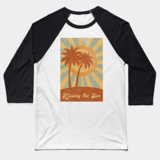 Palm Trees Kissing the Sun Baseball T-Shirt