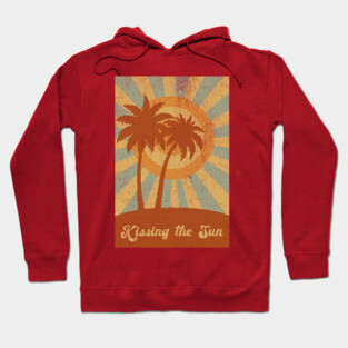 Palm Trees Kissing the Sun Hoodie