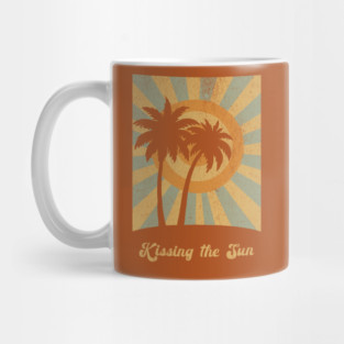 Palm Trees Kissing the Sun Mug