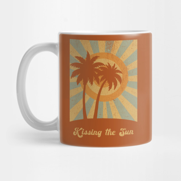 Palm Trees Kissing the Sun by DonWillisJrArt